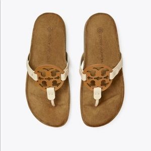 Tory Burch Miller Cloud Sandals; size 8